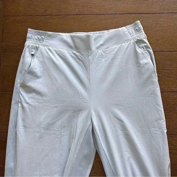 Athleta Womens Brooklyn Fully Lined Jogger Athletic Gym Zip Pocket Pants Sz 10 - Picture 9 of 10